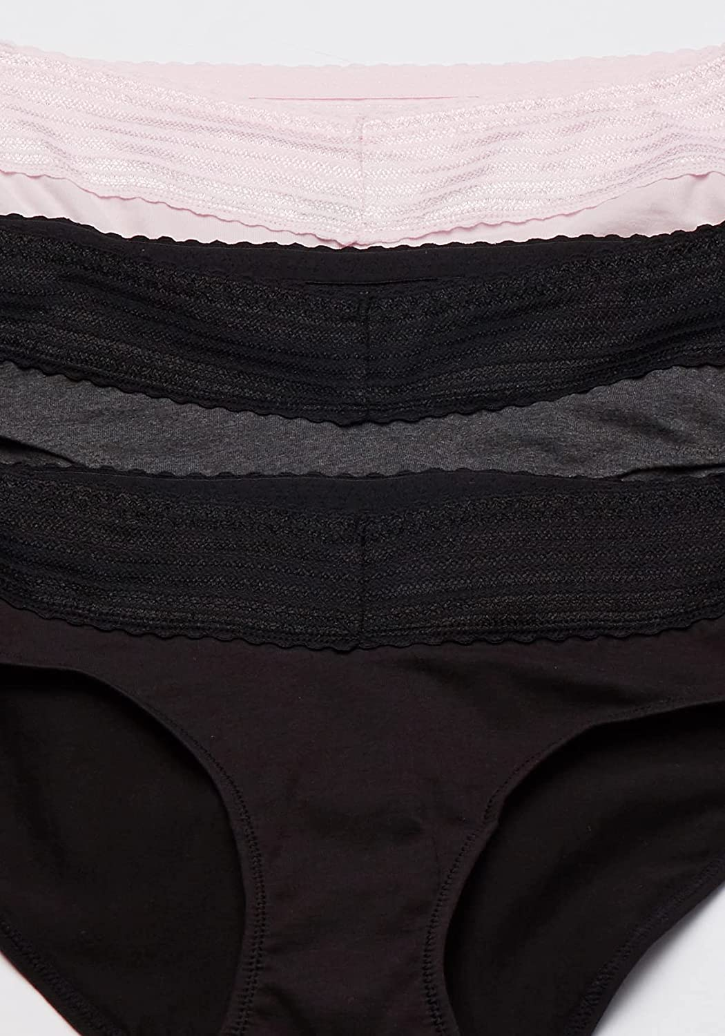 Warner'S Women'S Blissful Benefits No Muffin Top 3 Pack Hipster Panties Apparel & Accessories > Clothing > Underwear & Socks > Underwear Warner's