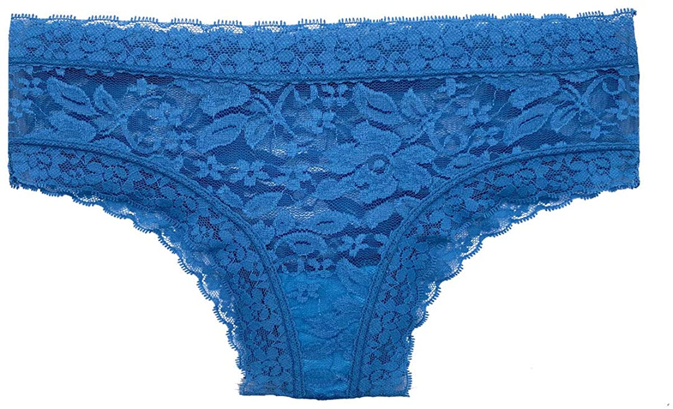 GAREDOB Pack of 8 Women'S Lace Cheeky Hipster Panty, Assorted Different Lace Pattern & Colors Apparel & Accessories > Clothing > Underwear & Socks > Underwear GAREDOB