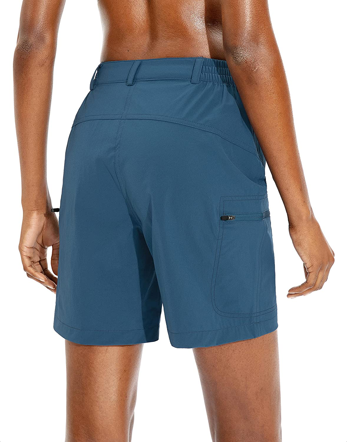Viodia Women'S Hiking Cargo Shorts Quick Dry Stretch Lightweight Camping Shorts for Women with Zipper Pockets Apparel & Accessories > Clothing > Shorts Kylie Max
