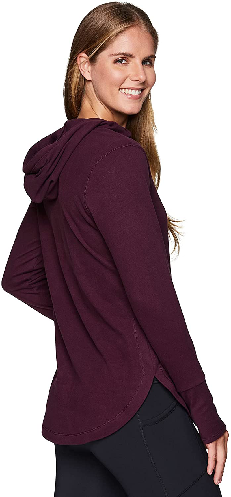 RBX Active Women'S Fashion Yoga Lightweight Long Sleeve Pullover Hoodie Top Apparel & Accessories > Clothing > Activewear Kylie Max