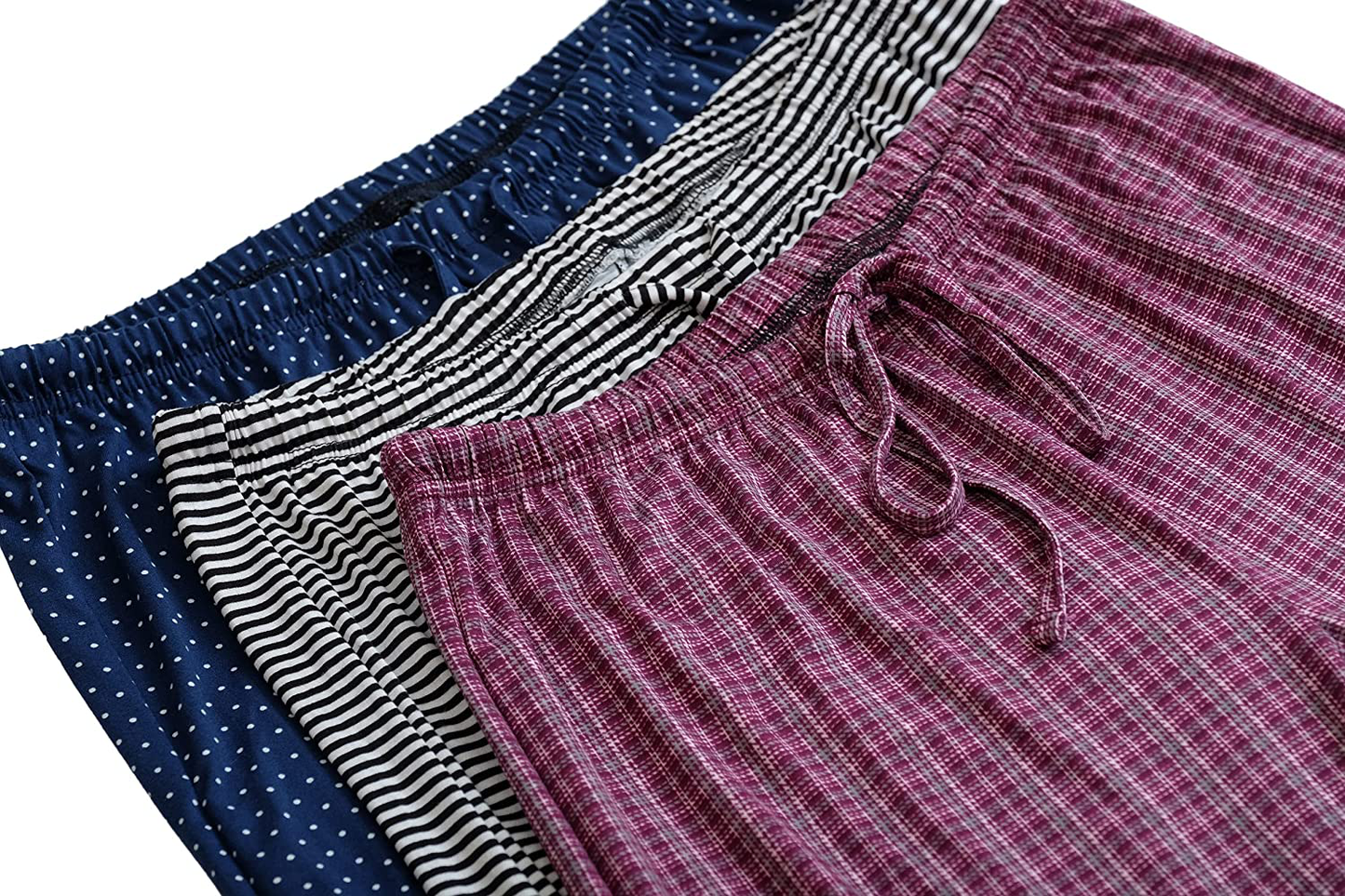 Real Essentials 3 Pack: Women’S Ultra-Soft Fleece Comfy Stretch Pajama Lounge Pants Elegant Sleepwear Apparel & Accessories > Clothing > Sleepwear & Loungewear > Pajamas Kylie Max