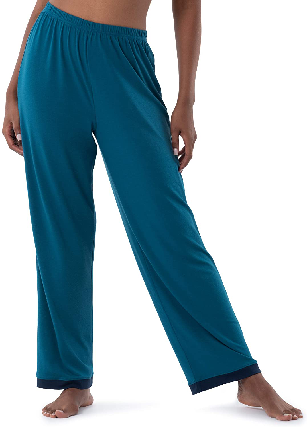 Fruit of the Loom Women'S Short Sleeve Tee and Pant 2 Piece Sleep Set Apparel & Accessories > Clothing > Sleepwear & Loungewear Kylie Max