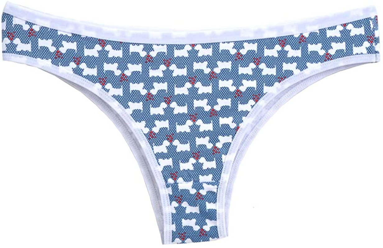 Nightaste Womens Cotton Cheeky Bikini Underwear Pack of 5Pcs Low Rise Half Back Coverage Tanga Panties Apparel & Accessories > Clothing > Underwear & Socks > Underwear Nightaste