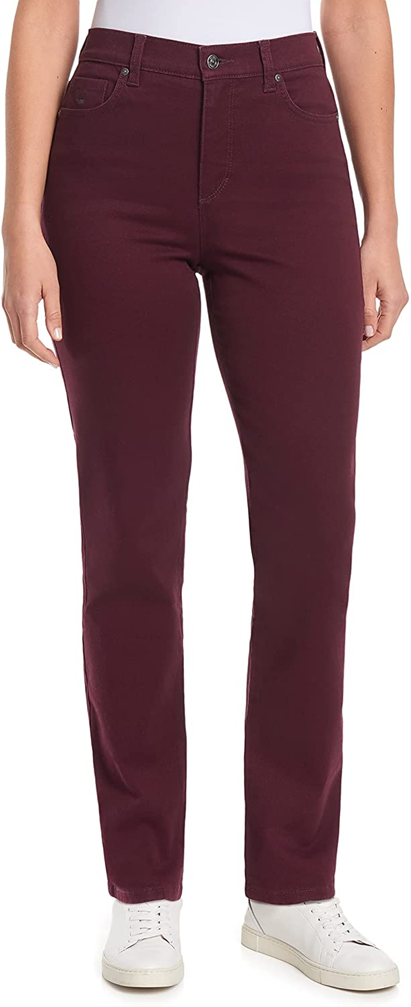Gloria Vanderbilt Women'S Classic Amanda High Rise Tapered Jean Apparel & Accessories > Clothing > Underwear & Socks > Underwear Gloria Vanderbilt Cabernet Crush 16 Petite