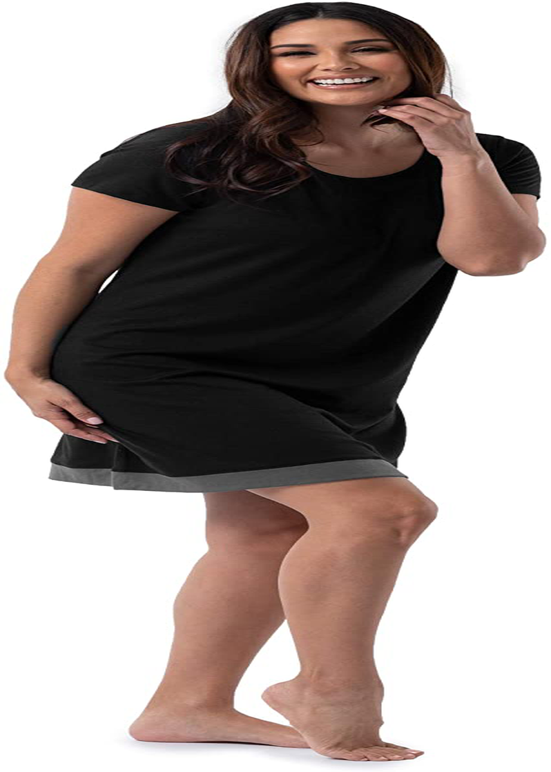 Fruit of the Loom Women'S Super Soft and Breathable Sleep Shirt Apparel & Accessories > Clothing > Sleepwear & Loungewear > Nightgowns Kylie Max