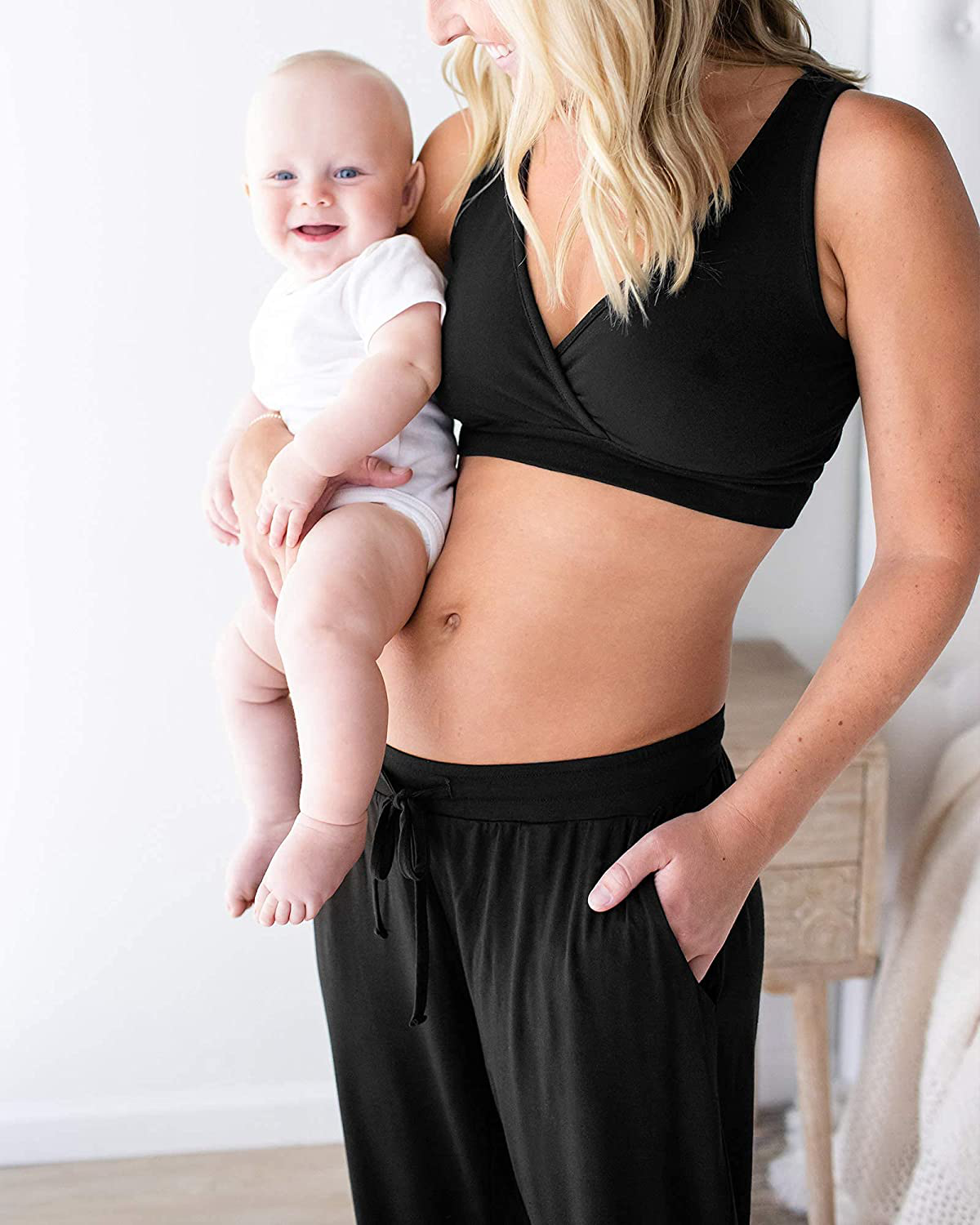 Kindred Bravely Everyday Maternity Joggers/Lounge Pants for Women Apparel & Accessories > Clothing > Activewear Kylie Max