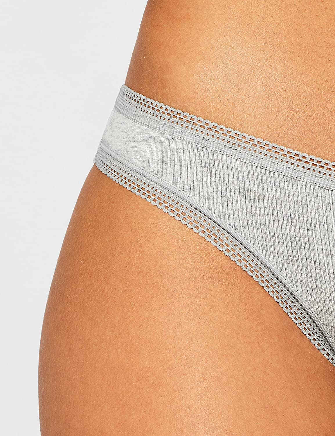 Iris & Lilly Women'S Cotton Brazilian Underwear, Pack of 5 Apparel & Accessories > Clothing > Underwear & Socks > Underwear Iris & Lilly