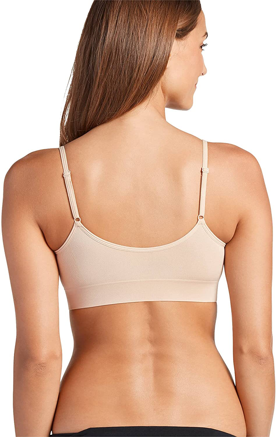 Jockey Women'S T-Shirts Modern Micro Seamfree Cami Strap Bralette Apparel & Accessories > Clothing > Underwear & Socks > Bras Kylie Max