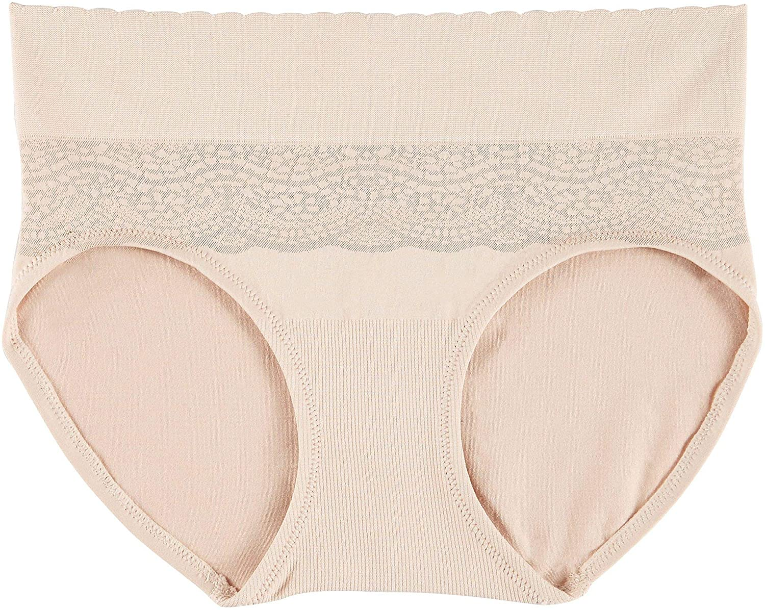 Warner'S Cloud 9 Seamless Hipster Apparel & Accessories > Clothing > Underwear & Socks > Underwear Warner's Butterscotch Beige X-Large