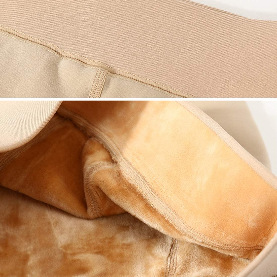 Blostirno Women'S Fleece Lined Tights Thermal Pantyhose Leggings Apparel & Accessories > Clothing > Underwear & Socks > Shapewear Blostirno