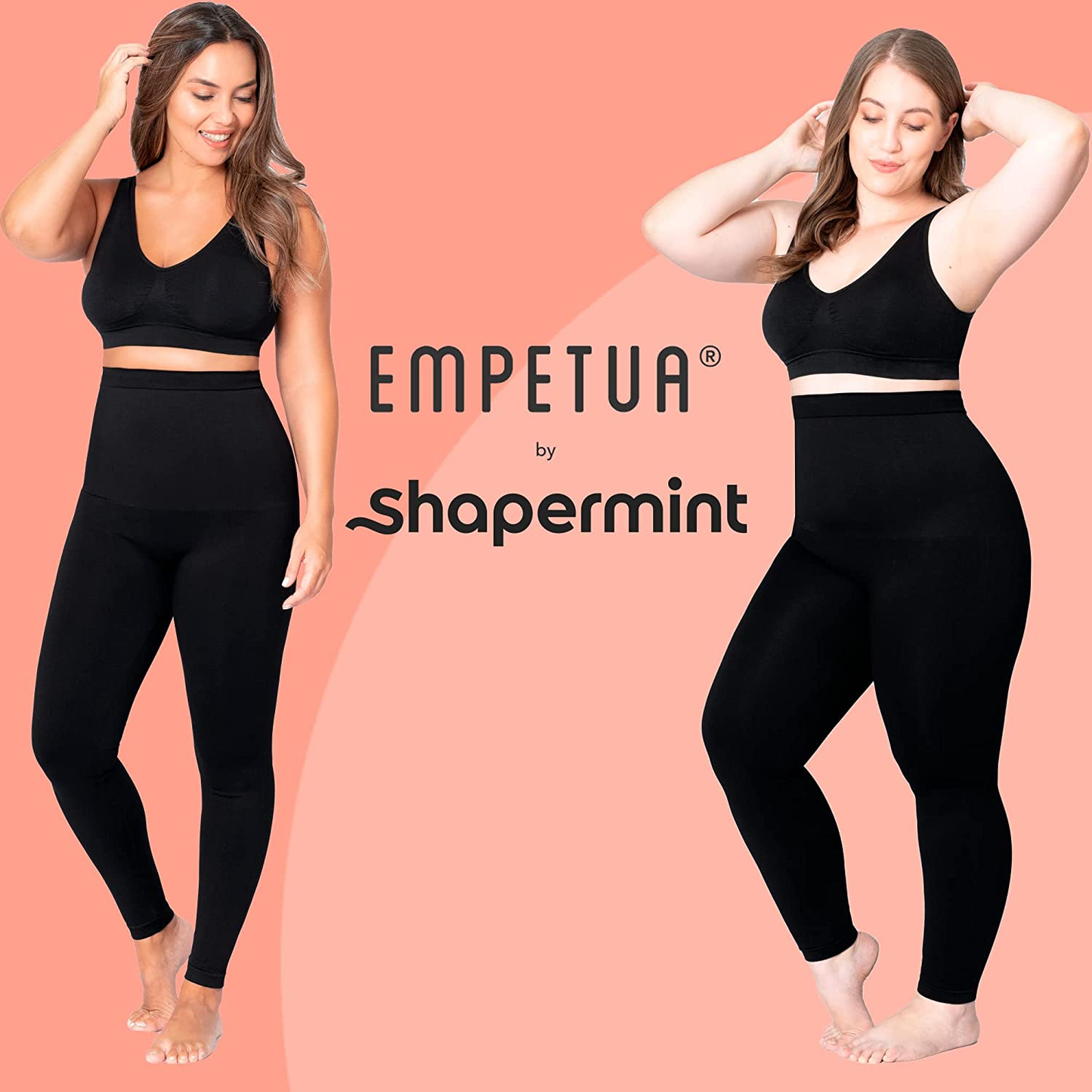 Shapermint High Waisted Medium Compression Leggings - Shapewear for Women Apparel & Accessories > Clothing > Underwear & Socks > Shapewear Shapermint