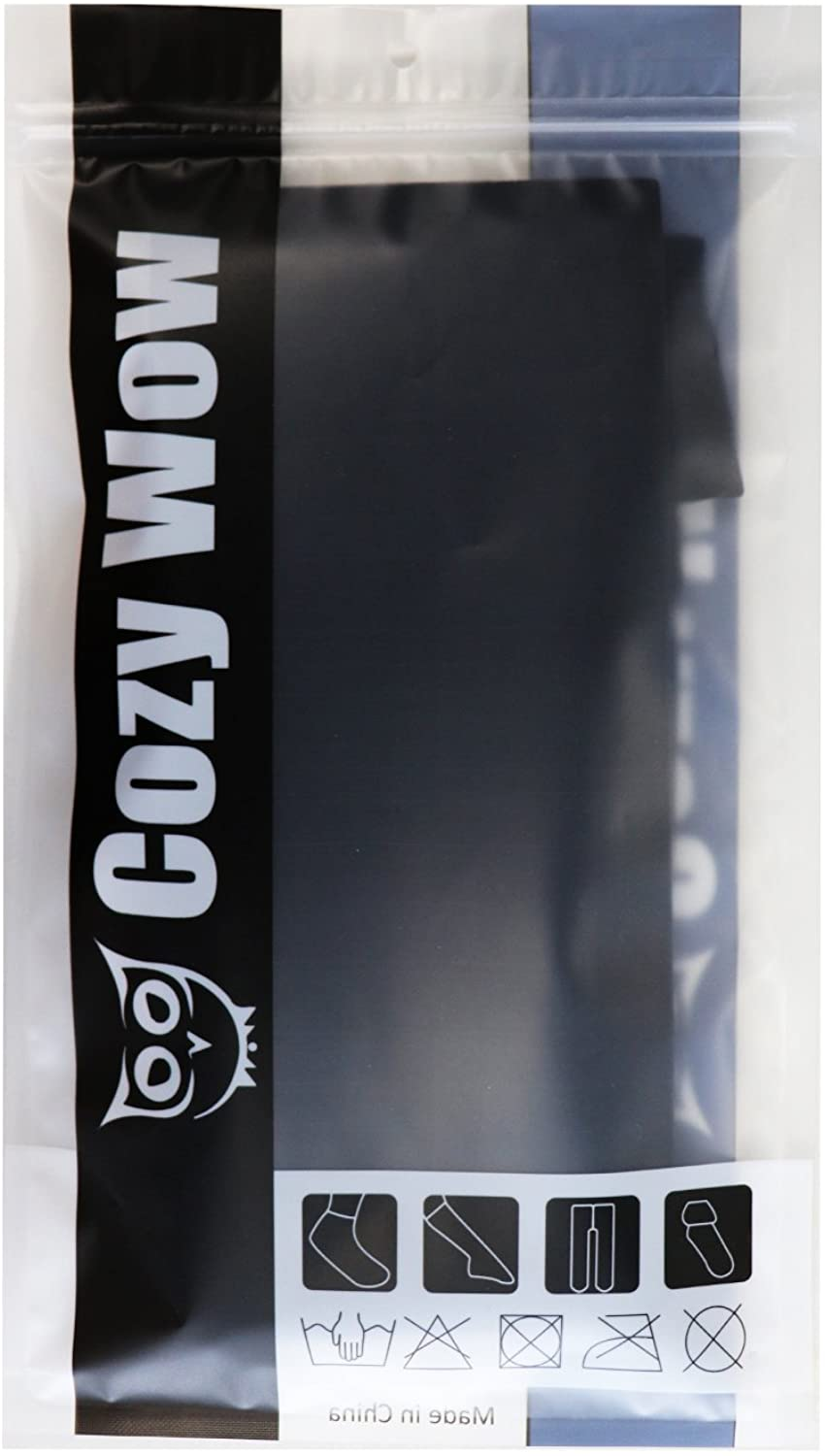 Cozywow Run Resistant 80D Soft Solid Color Semi Opaque Footed Tights High Waist Apparel & Accessories > Clothing > Underwear & Socks > Shapewear CozyWow