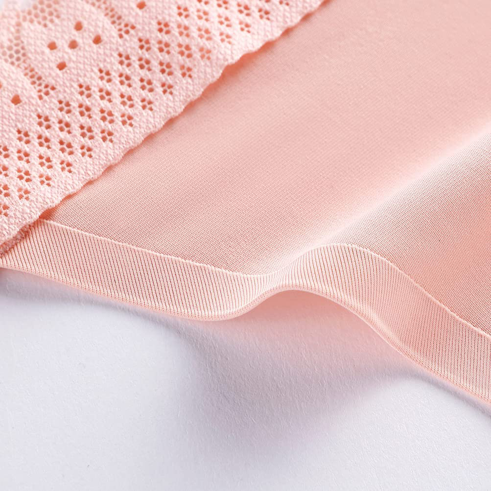 Closecret Lingerie Women 6 Pack Seamless Thongs Underwear Ice Silk Comfy G-string Panties Apparel & Accessories > Clothing > Underwear & Socks > Underwear Closecret