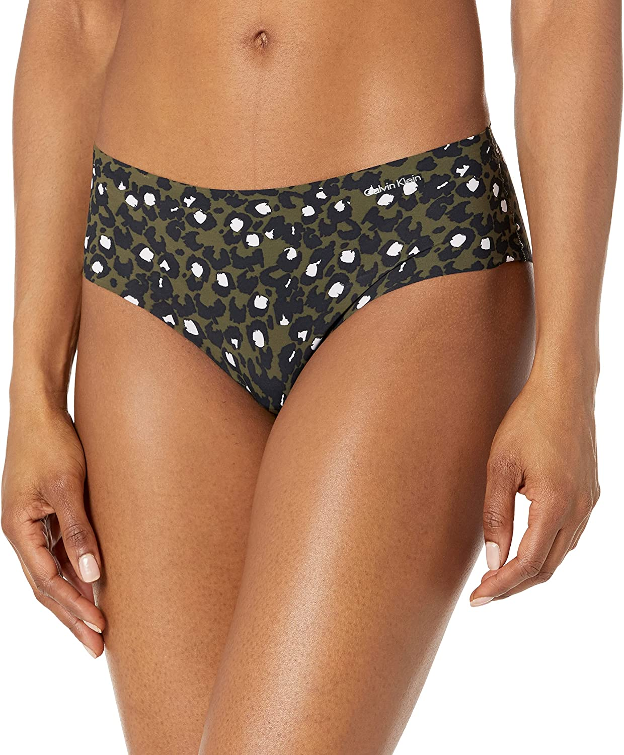 Calvin Klein Women'S Invisibles Hipster Multipack Panty Apparel & Accessories > Clothing > Underwear & Socks > Underwear Calvin Klein Sunday Leopard_fatigues X-Large