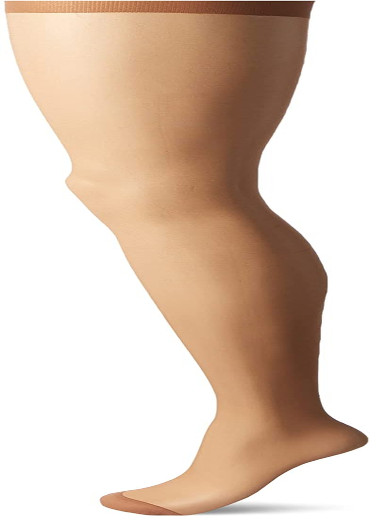 Hanes Women'S Control Top Reinforced Toe Silk Reflections Panty Hose Apparel & Accessories > Clothing > Underwear & Socks > Shapewear Hanes Barely There 1-pack 1 G-H