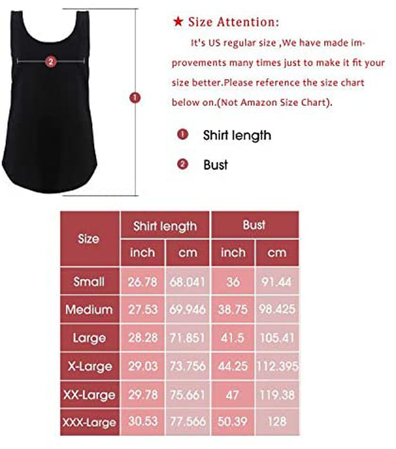 OMSJ Women Shirts Sleeveless Summer Tunic Loose Fit Tank Tops Apparel & Accessories > Clothing > Activewear Kylie Max