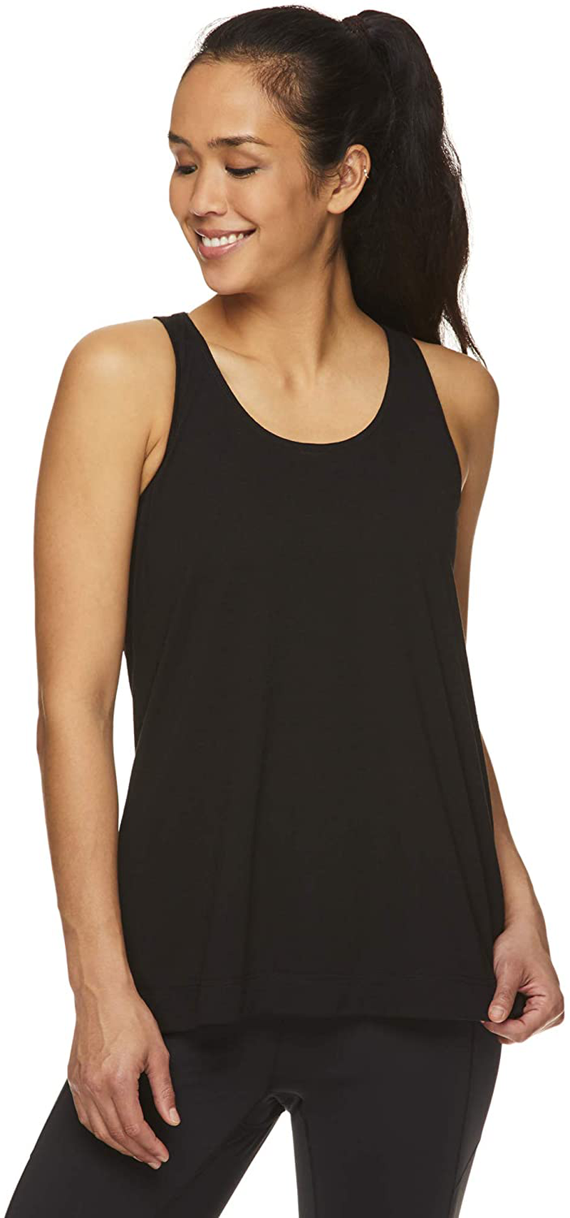 Gaiam Women'S Open Back Yoga Tank Top - Sleeveless Racerback Workout & Gym Shirt Apparel & Accessories > Clothing > Activewear Kylie Max