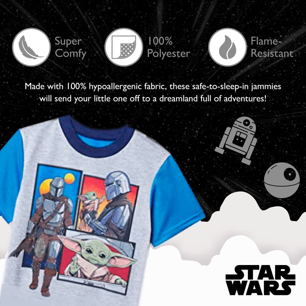 Star Wars Boys' Pajama Set Apparel & Accessories > Clothing > Sleepwear & Loungewear > Pajamas Kylie Max