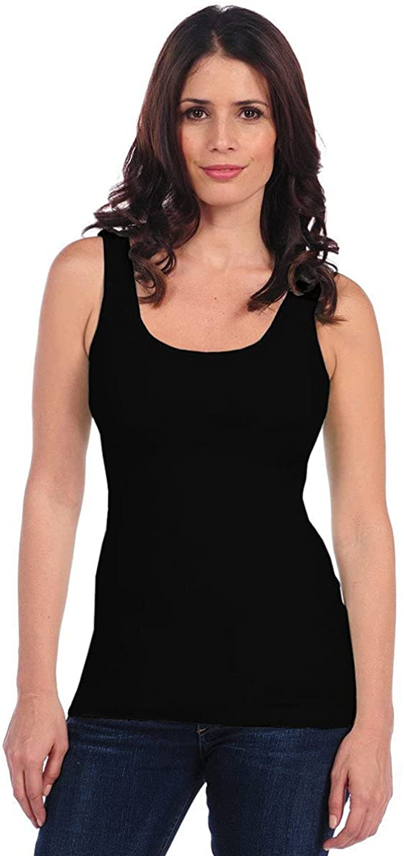 Tees by Tina Smooth Tank Apparel & Accessories > Clothing > Activewear Kylie Max