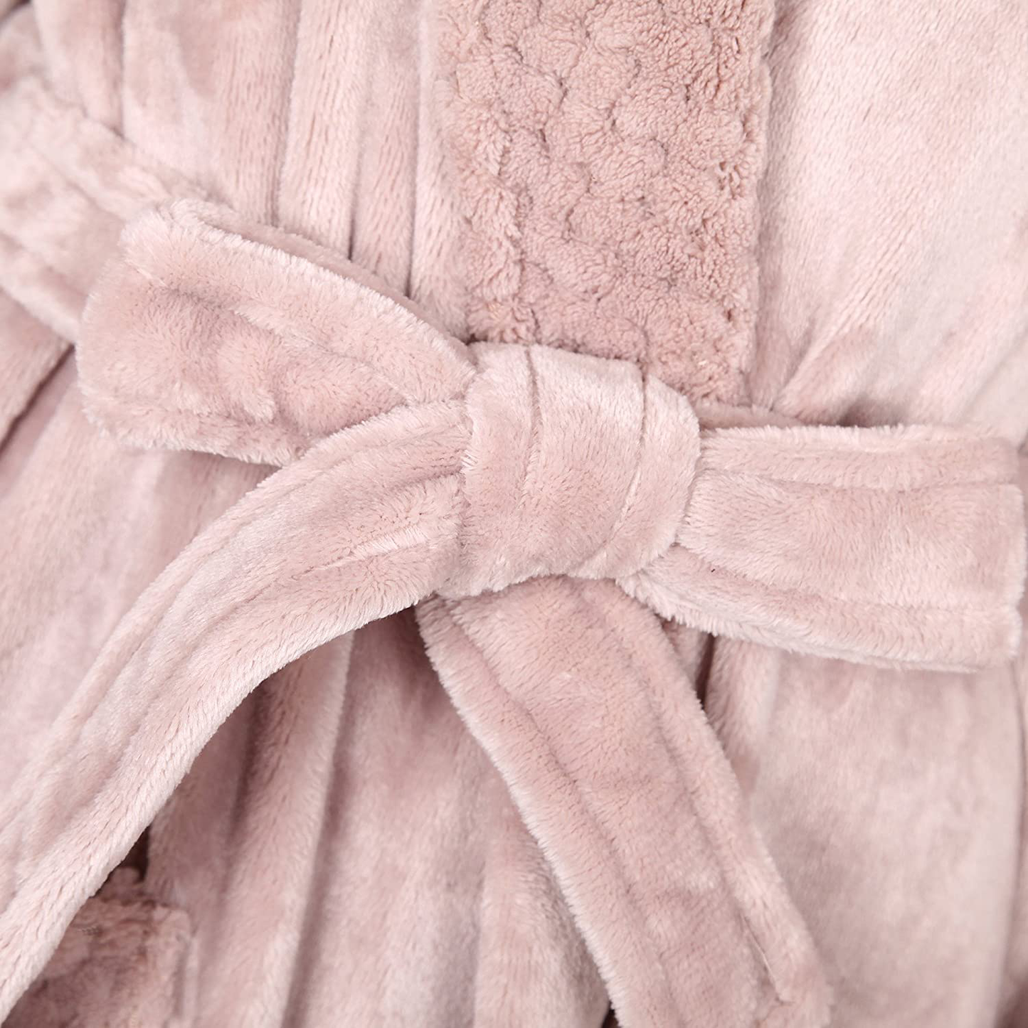 Richie House Women'S Plush Soft Warm Fleece Bathrobe Robe RH1591 Apparel & Accessories > Clothing > Sleepwear & Loungewear > Robes Kylie Max