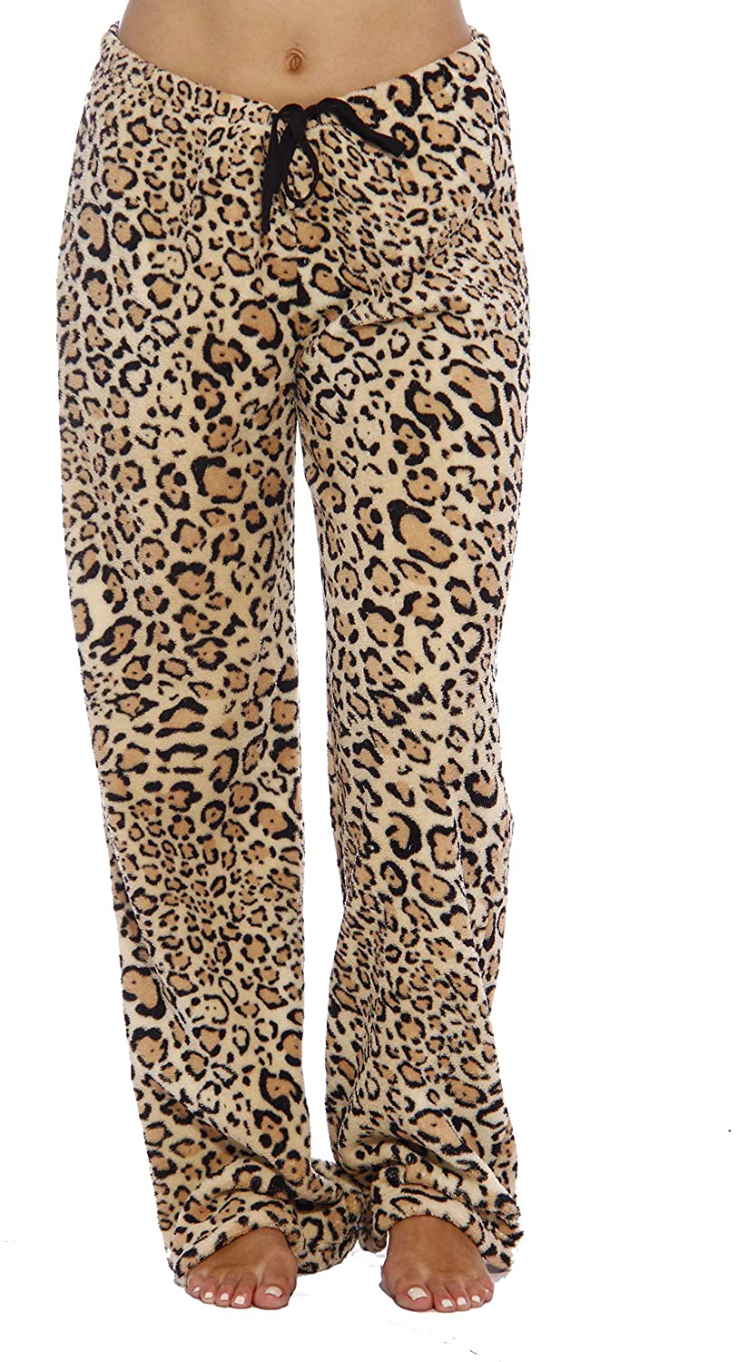 Just Love Women'S Cute Character Print Plush Pajama Pants - Petite to plus Size Apparel & Accessories > Clothing > Sleepwear & Loungewear > Pajamas Kylie Max