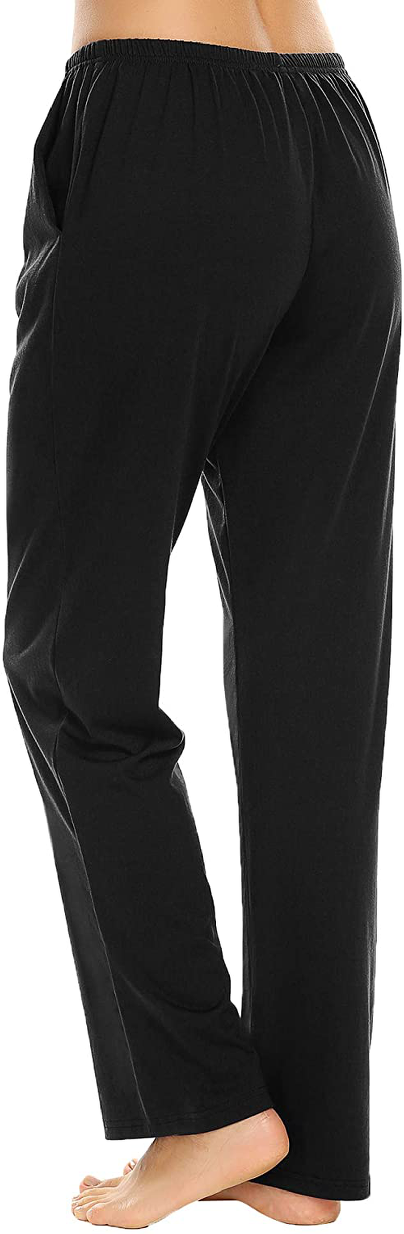 Ekouaer Pajama Pants Women'S Casual Lounge Pants Soft Cotton Sleepwear Pj Bottoms with Pockets S-XXL Apparel & Accessories > Clothing > Sleepwear & Loungewear > Pajamas Kylie Max