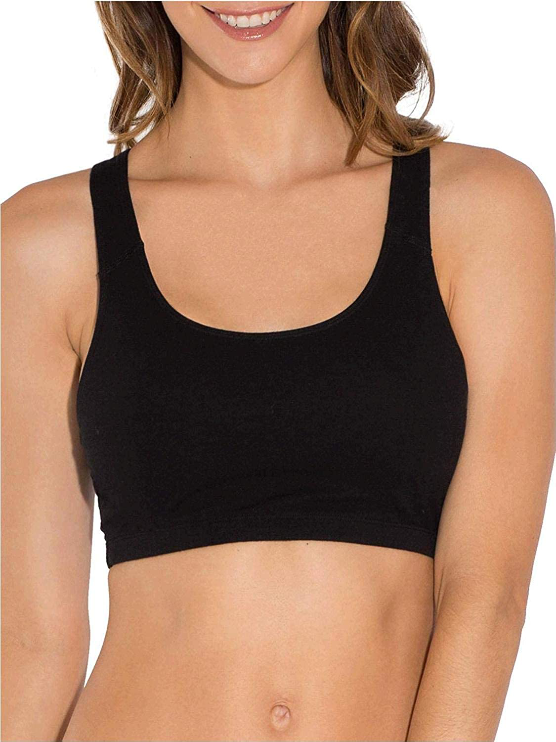 Fruit of the Loom Women'S Built up Tank Style Sports Bra Apparel & Accessories > Clothing > Underwear & Socks > Bras Kylie Max