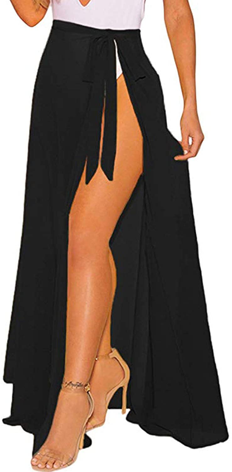 CARDYDONY Women'S Swimsuit Cover up Sarong Bikini Swimwear Beach Cover-Ups Wrap Skirt Apparel & Accessories > Clothing > Swimwear Kylie Max
