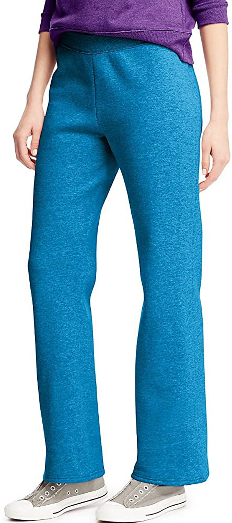 Hanes Women'S Ecosmart Open Bottom Leg Sweatpants Apparel & Accessories > Clothing > Activewear Kylie Max
