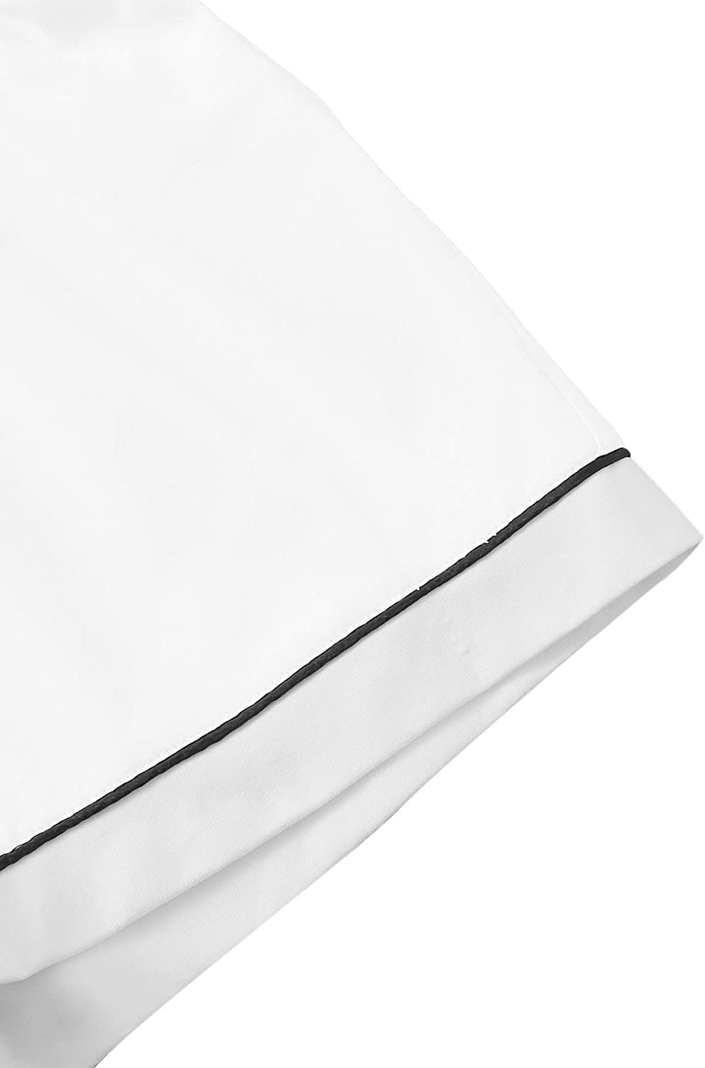 Floerns Women's Notch Collar Short Sleeve Sleepwear Two Piece Pajama Set Apparel & Accessories > Clothing > Sleepwear & Loungewear > Pajamas Floerns