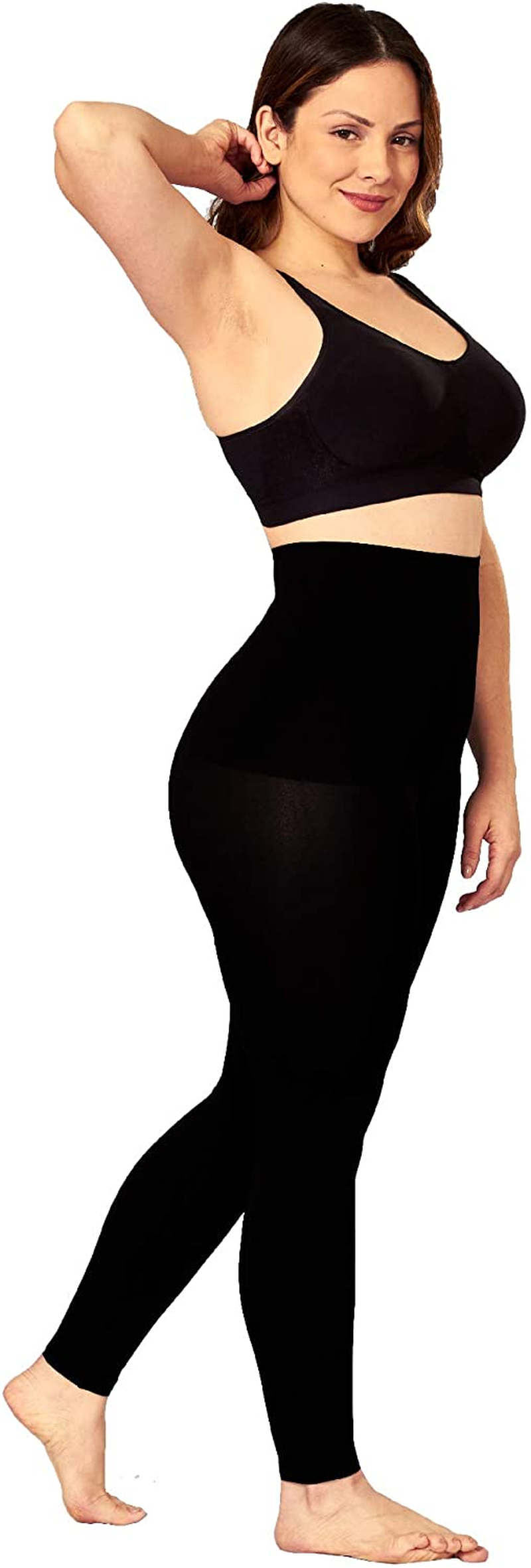 Shapermint High Waisted Medium Compression Leggings - Shapewear for Women Apparel & Accessories > Clothing > Underwear & Socks > Shapewear Shapermint
