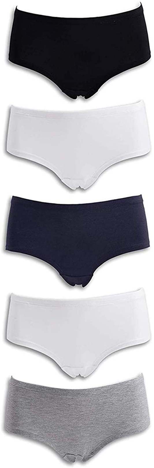 Emprella Womens Lace Underwear Hipster Panties Cotton-Spandex-8 Pack Colors and Patterns May Vary,Assorted Apparel & Accessories > Clothing > Underwear & Socks > Underwear Emprella 5 Pack Assorted X-Large