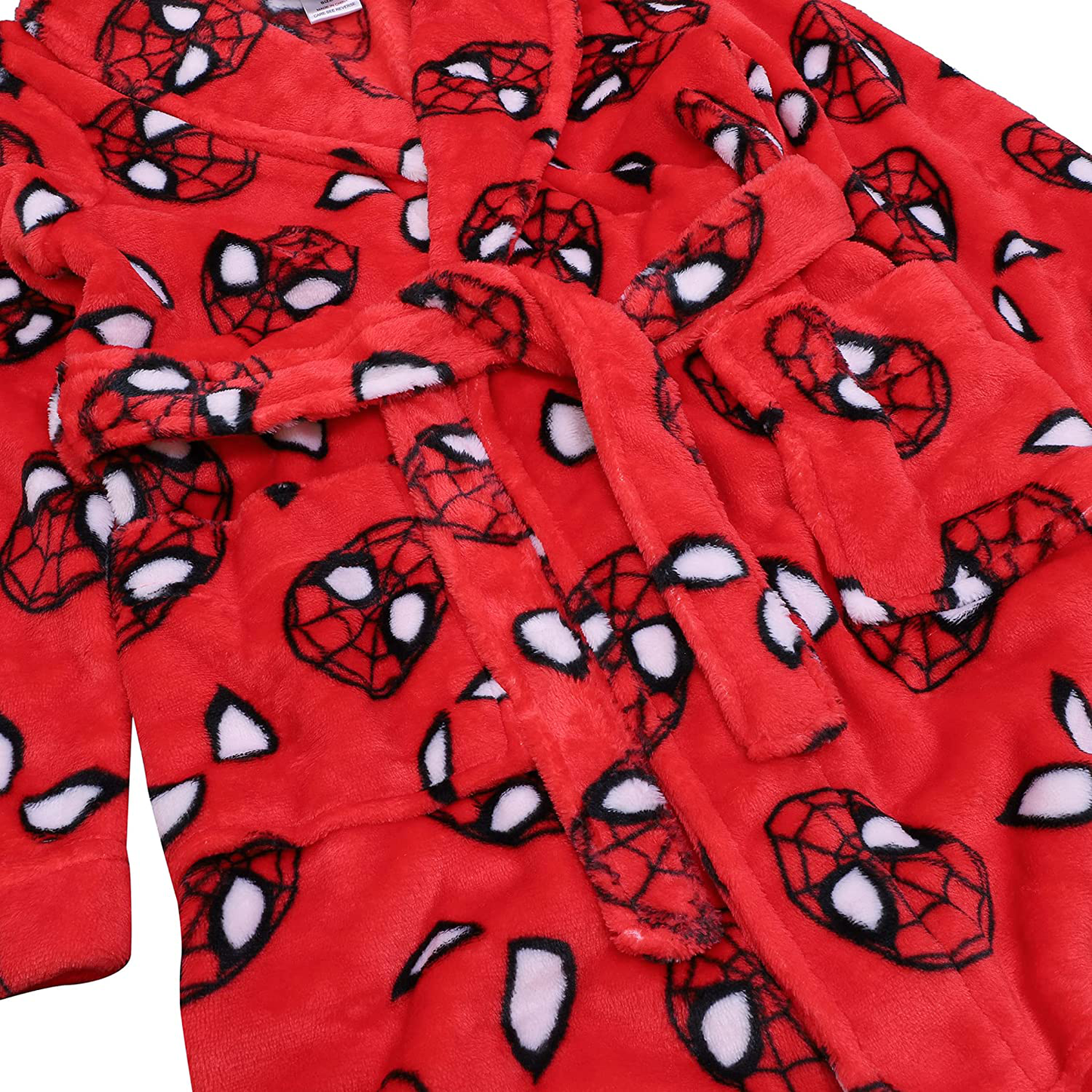 Marvel Boys Spiderman Robe Apparel & Accessories > Clothing > Sleepwear & Loungewear > Robes Kylie Max