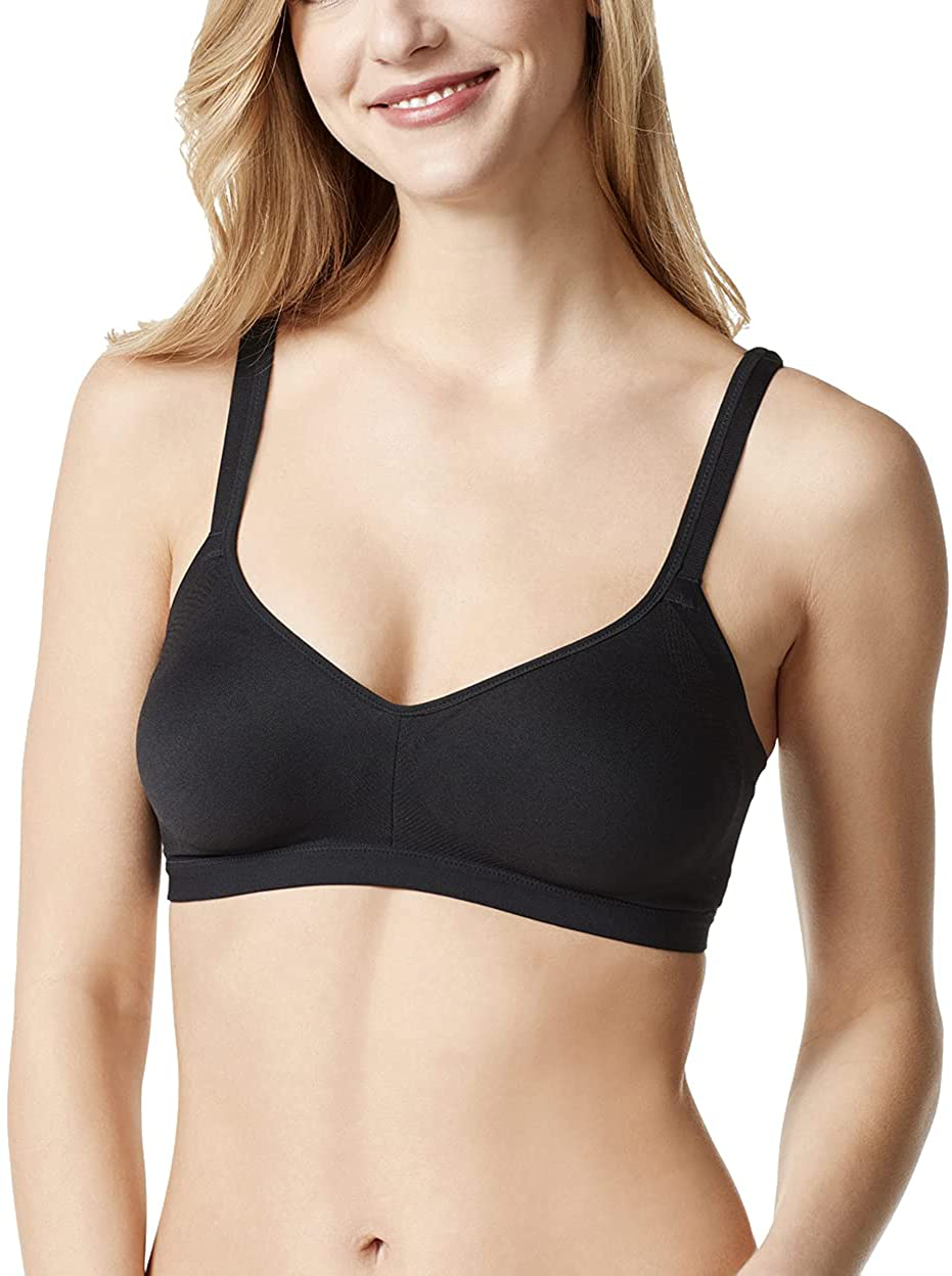 Warner's Women's Easy Does It No Bulge Wire-Free Bra Apparel & Accessories > Clothing > Underwear & Socks > Bras Warner's Black 3X-Large