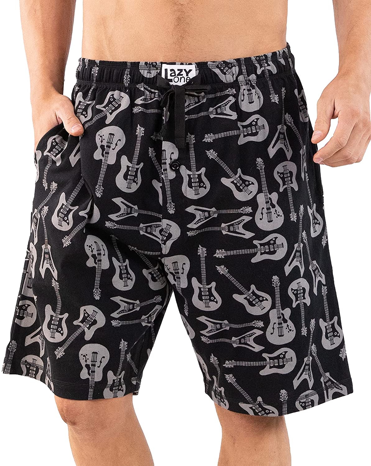 Lazy One Pajama Shorts for Men, Men'S Separate Bottoms, Cotton Loungewear Apparel & Accessories > Clothing > Sleepwear & Loungewear > Pajamas Kylie Max