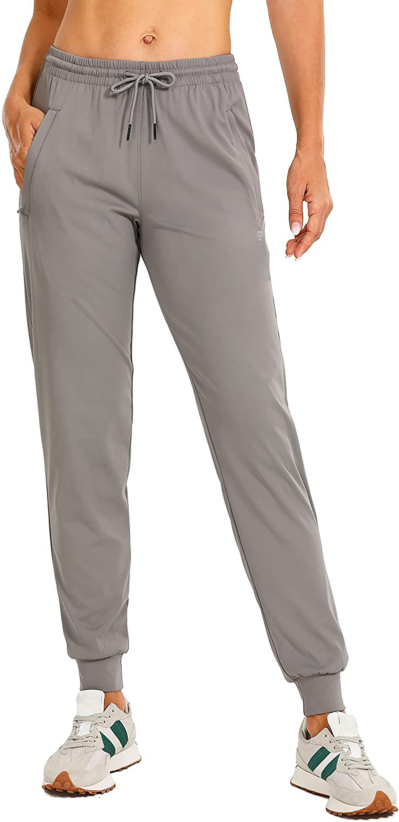 G Gradual Women'S Joggers Pants with Zipper Pockets Tapered Running Sweatpants for Women Lounge, Jogging Apparel & Accessories > Clothing > Activewear Kylie Max