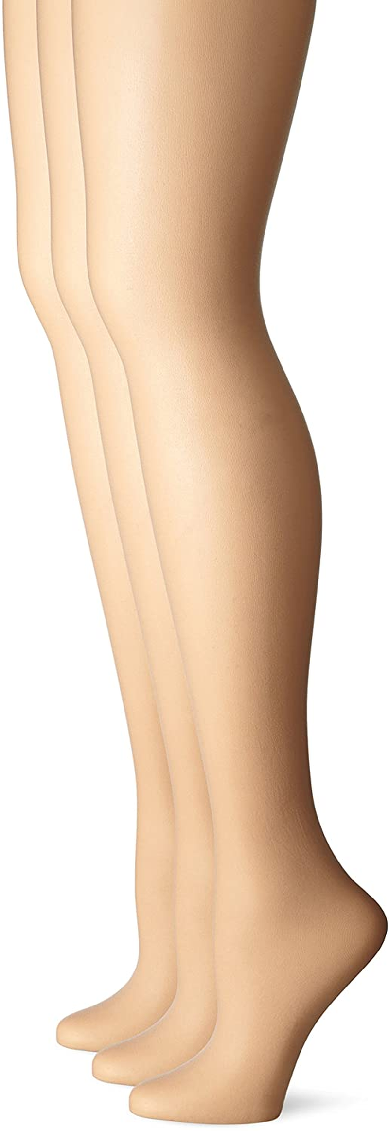 No Nonsense Women'S Control Top Pantyhose Apparel & Accessories > Clothing > Underwear & Socks > Shapewear KYLIE MAX Nude Plus
