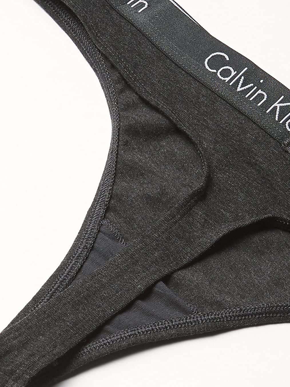 Calvin Klein Women's Motive Cotton Multipack Thong Panty Apparel & Accessories > Clothing > Underwear & Socks > Underwear Calvin Klein