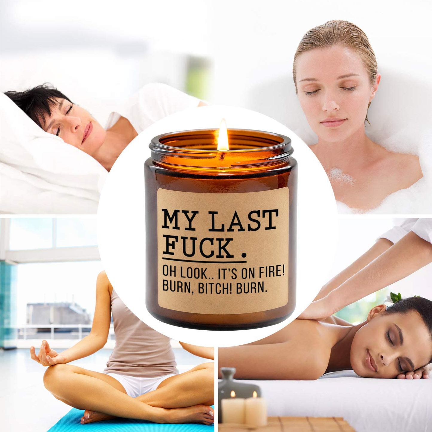 Fairy's Gift Lavender Scented Candles - Gifts for Her, Him - Funny Gifts for Women, Gifts for Men - Best Friend, Friend Gifts, BFF Gifts, Coworker Gifts - Friendship, Christmas, Fun Birthday Gifts Arts & Entertainment > Party & Celebration > Gift Giving Fairy's Gift