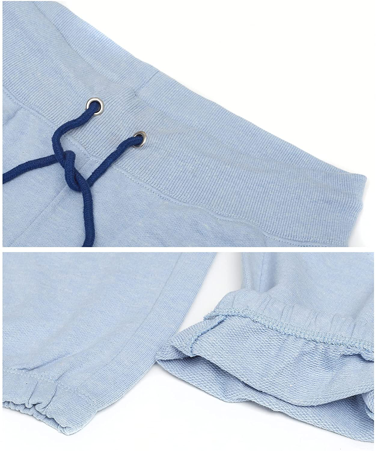 U.S. Polo Assn. Essentials Womens French Terry Joggers – Sweatpants for Women Apparel & Accessories > Clothing > Activewear Kylie Max