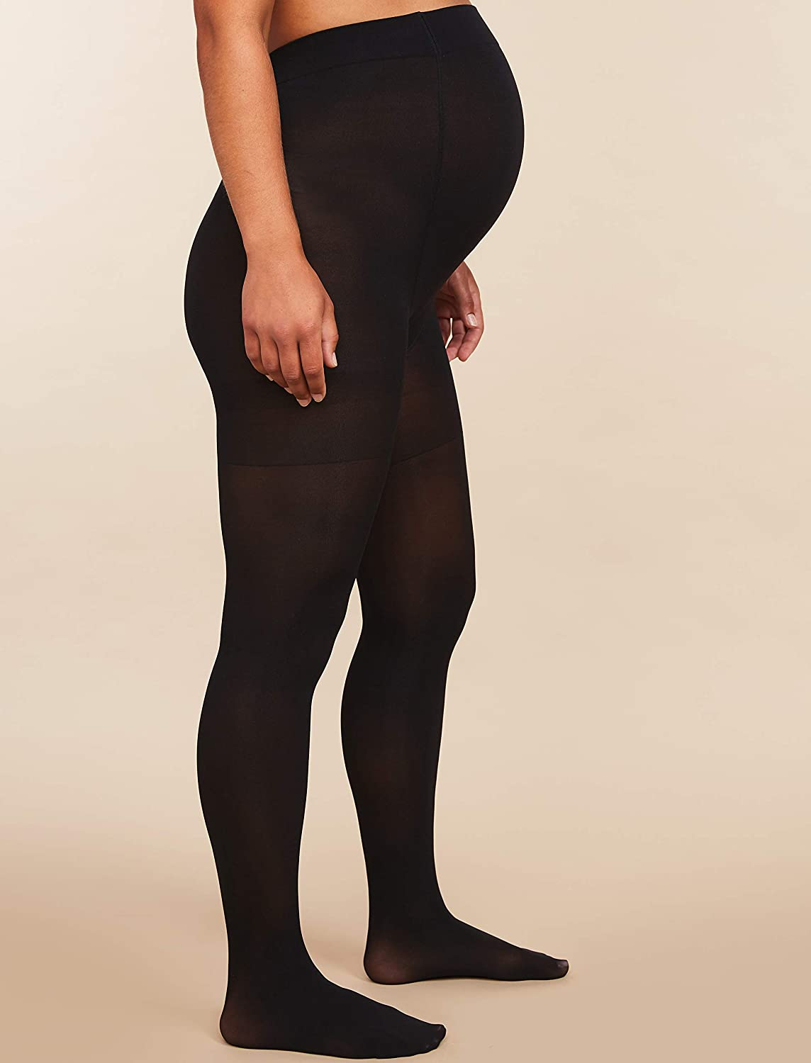 Motherhood Maternity Womens Opaque Compression Tights Apparel & Accessories > Clothing > Underwear & Socks > Shapewear KYLIE MAX