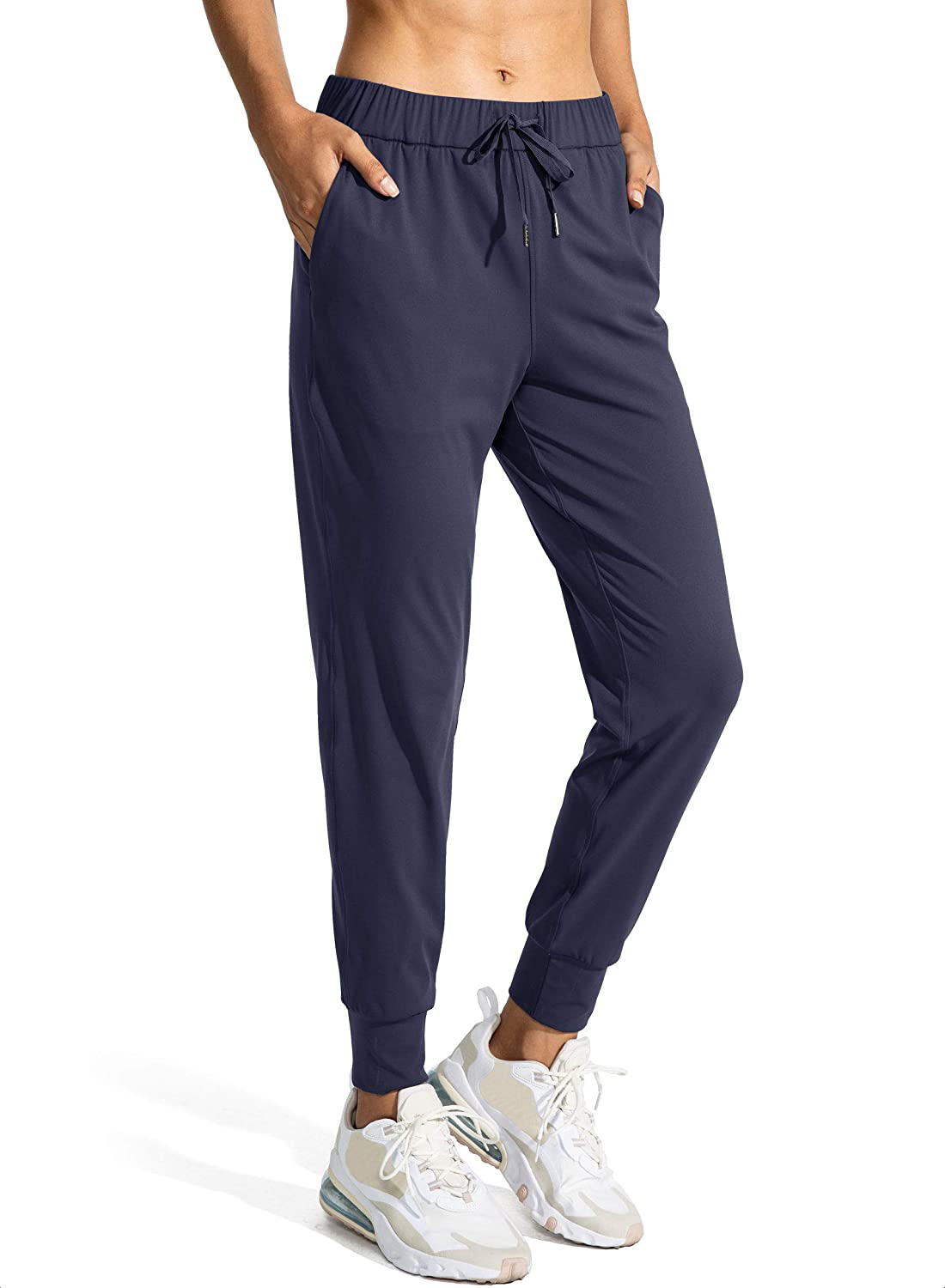 SANTINY Women'S Joggers Pants with Pockets Drawstring Running Sweatpants for Women Lounge Workout Jogging Apparel & Accessories > Clothing > Activewear Kylie Max
