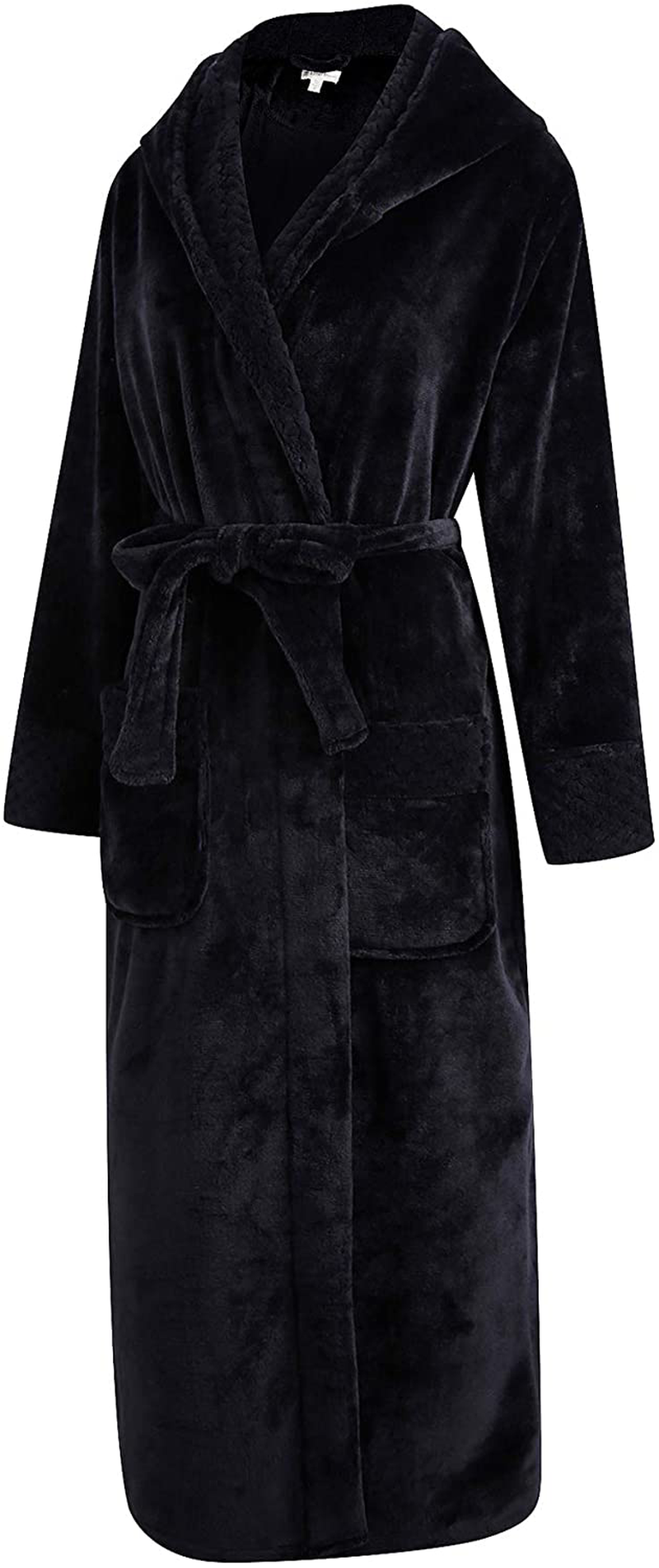 Richie House Women'S Plush Soft Warm Fleece Bathrobe Robe RH1591 Apparel & Accessories > Clothing > Sleepwear & Loungewear > Robes Kylie Max