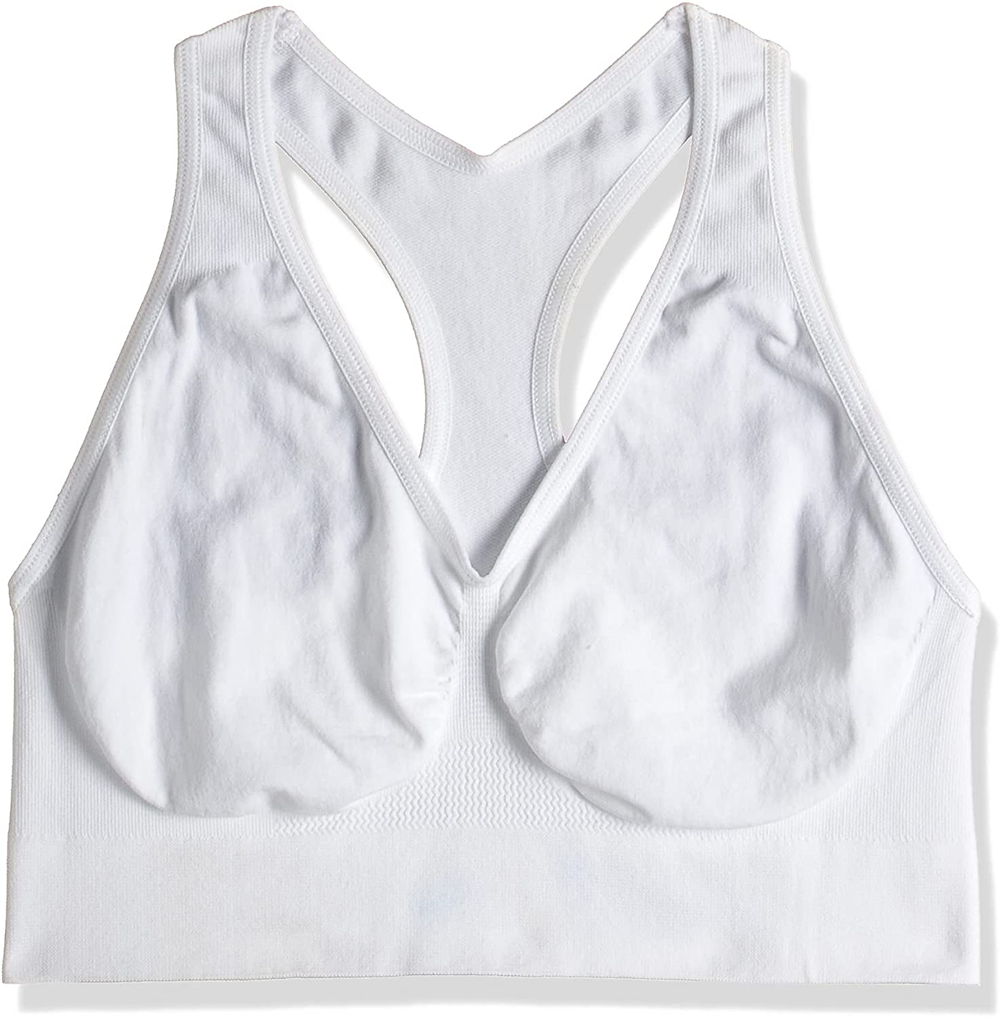Hanes Women'S Get Cozy Racerback Pullover Comfortflex Fit Wirefree Bra MHG39F Apparel & Accessories > Clothing > Underwear & Socks > Bras Kylie Max