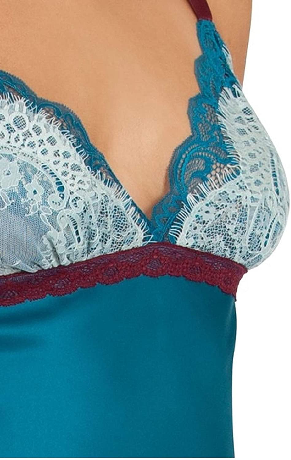 In Bloom by Jonquil Cami Short Set Small Teal Apparel & Accessories > Clothing > Sleepwear & Loungewear Kylie Max
