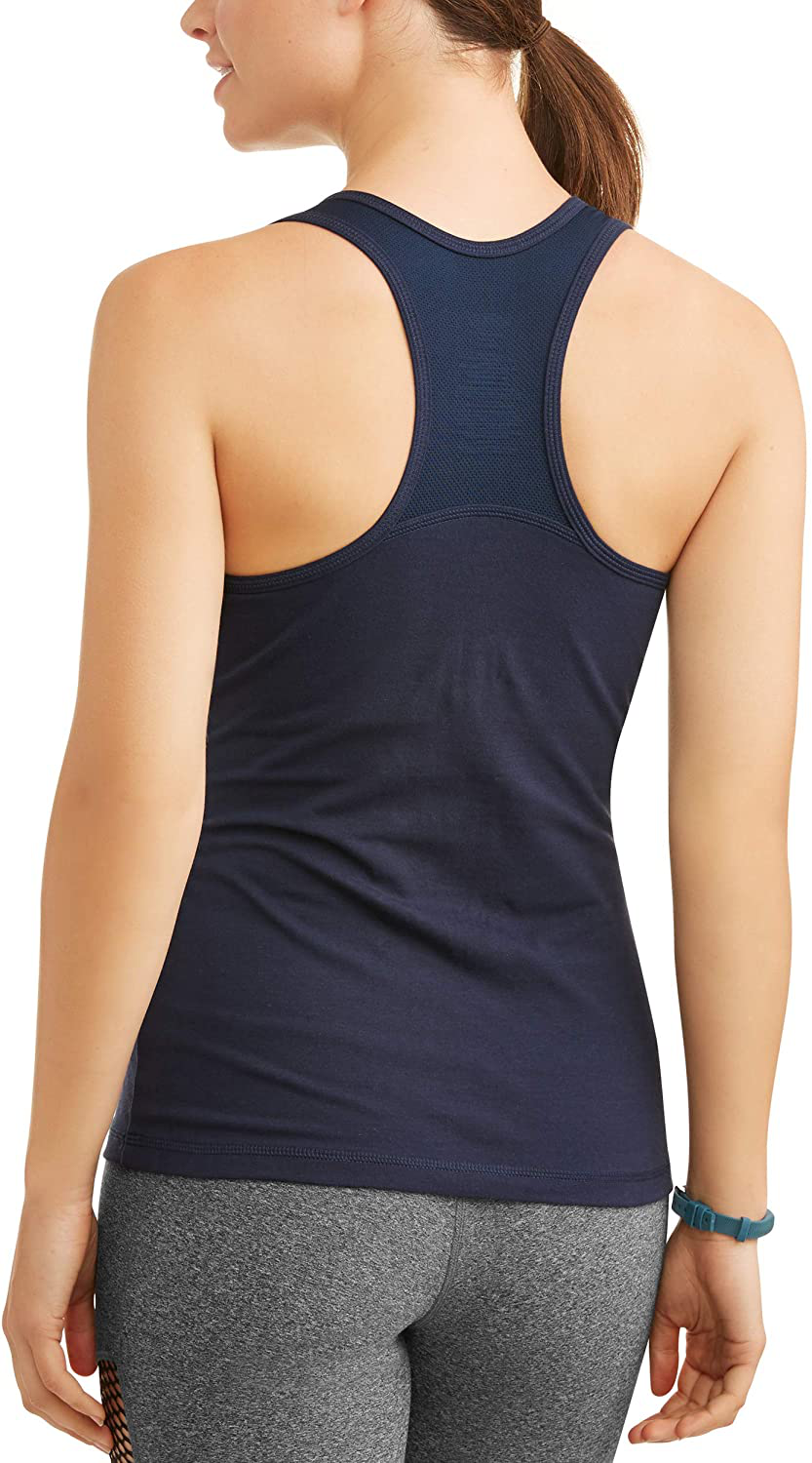 Athletic Works Women'S Dri More Core Shelf-Bra Racerback Tank Top Apparel & Accessories > Clothing > Activewear Kylie Max