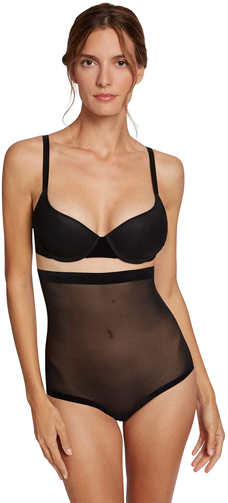 Wolford Women'S Tulle Control Shorts Apparel & Accessories > Clothing > Underwear & Socks > Shapewear Wolford Black 12