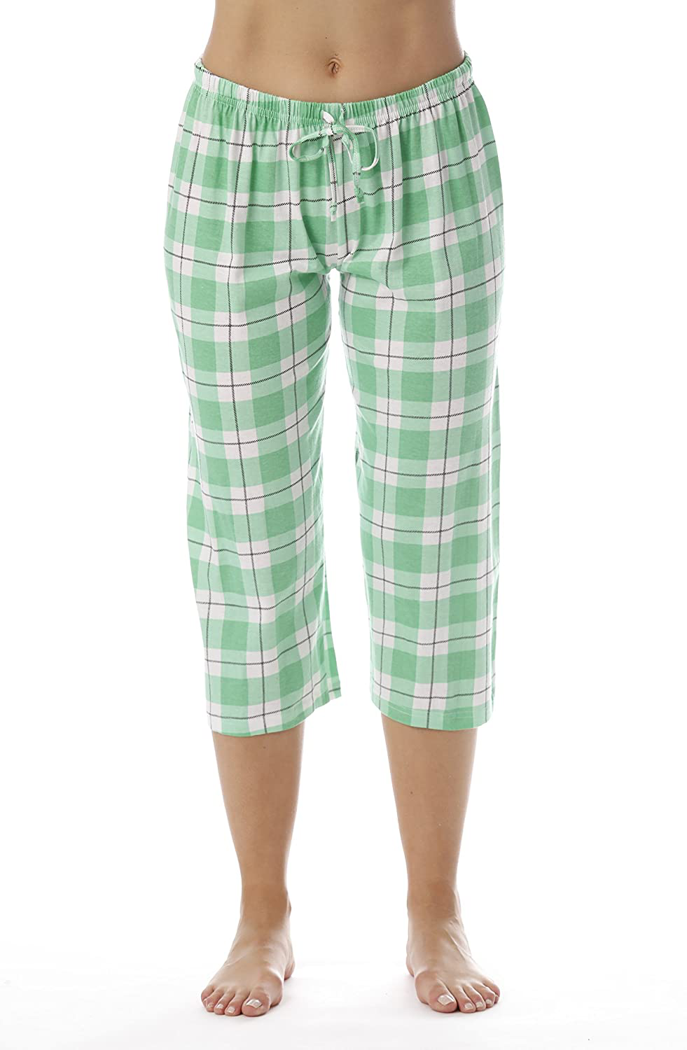 Just Love 100% Cotton Women Pajama Capri Pants Sleepwear Apparel & Accessories > Clothing > Sleepwear & Loungewear > Pajamas Kylie Max