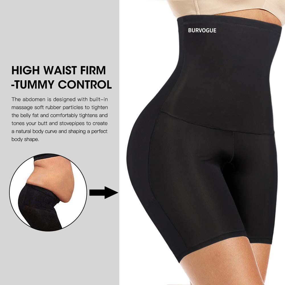 Burvogue Shapewear for Women Tummy Control-Butt Lifter High Waisted Shaper Shorts Apparel & Accessories > Clothing > Underwear & Socks > Shapewear Burvogue