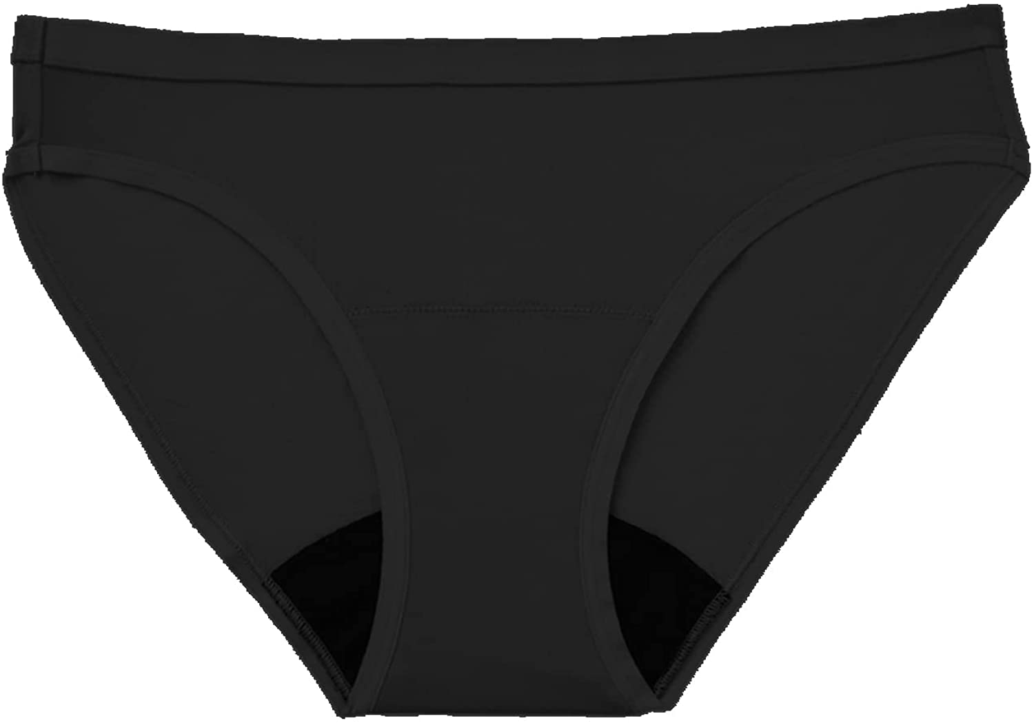 Thinx Air Bikini Period Underwear | Menstrual Underwear | Absorbent Period Underwear for Women | Light Absorbency Apparel & Accessories > Clothing > Underwear & Socks > Underwear THINX Black 4X